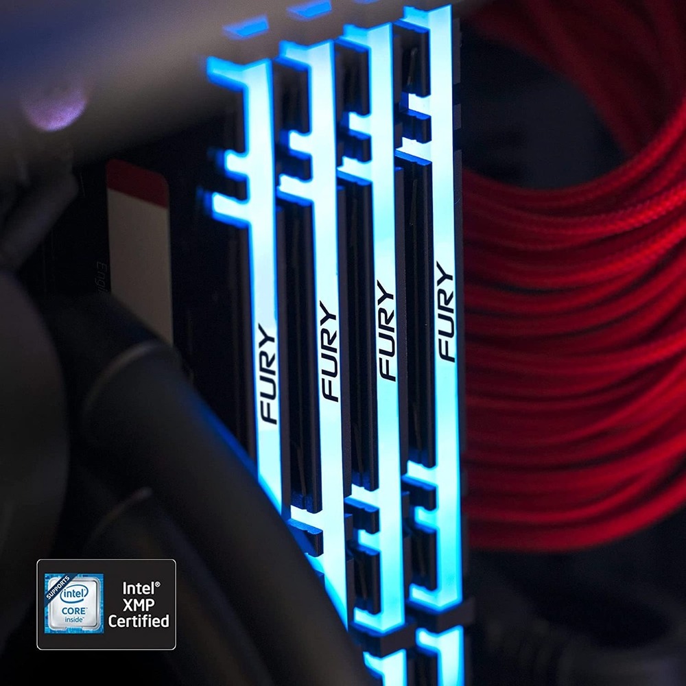 Kingston FURY Renegade DDR4 RGB 16GB Kit (2x8GB) 3200MT/s CL16 KF432C16RB1AK2/16